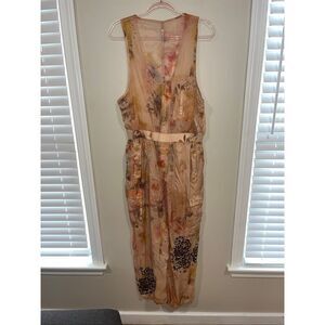 NWT Free People Movement Colorburst Embroidered One Piece Jumpsuit Small